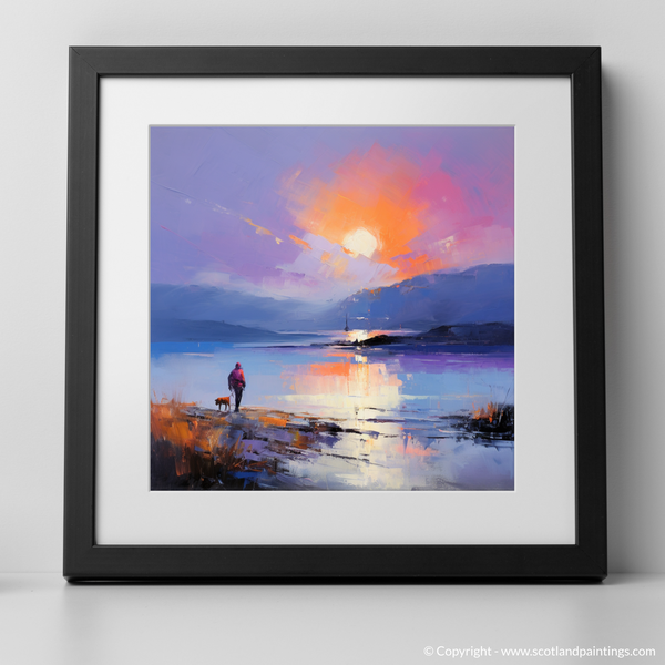 Framed version of Loch Lomond