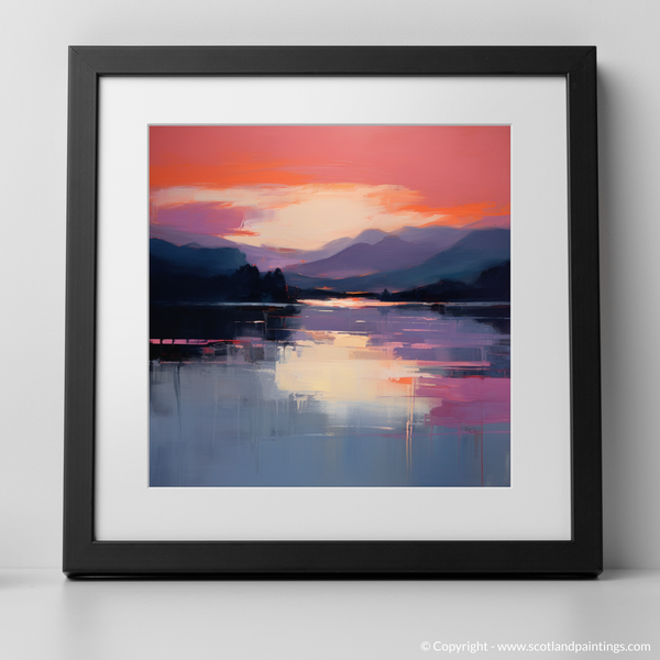 Framed version of Loch Lomond