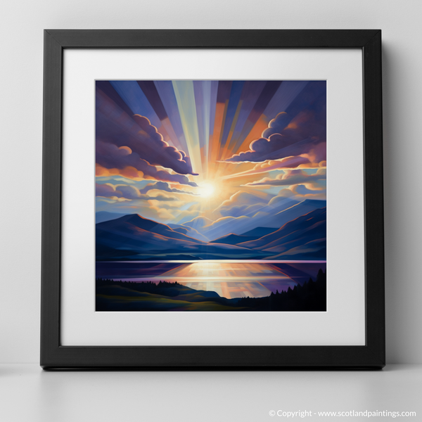 Framed version of Loch Lomond