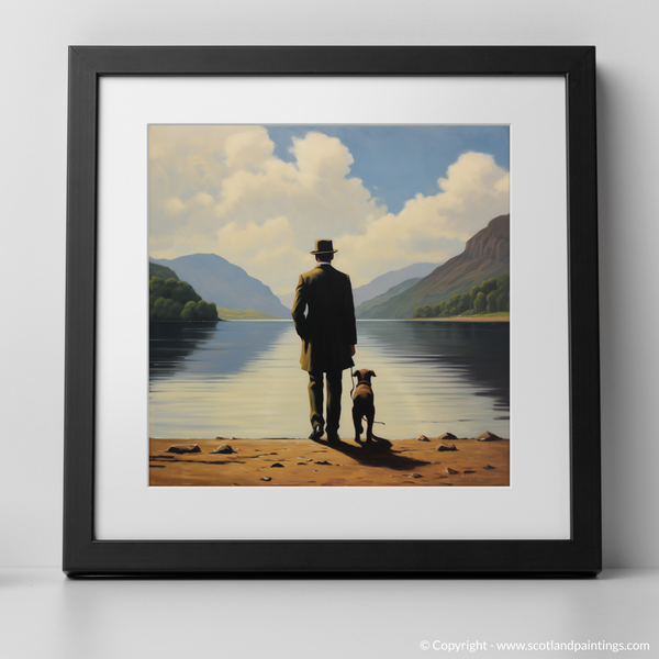 Framed version of Loch Lomond