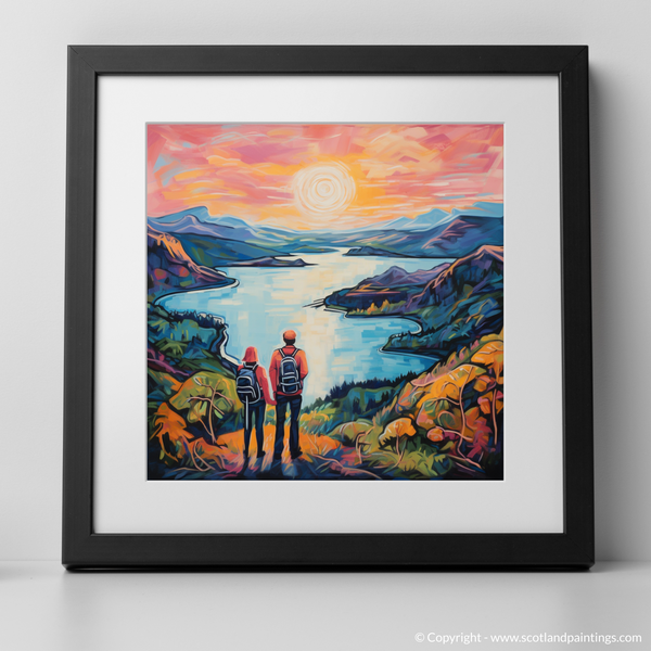 Framed version of Loch Lomond