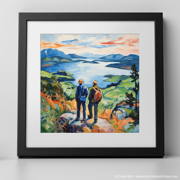 Framed version of Loch Lomond