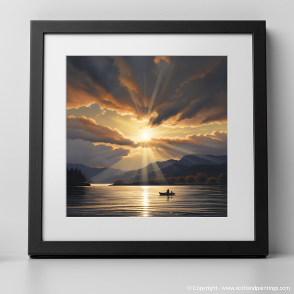 Framed version of Loch Lomond