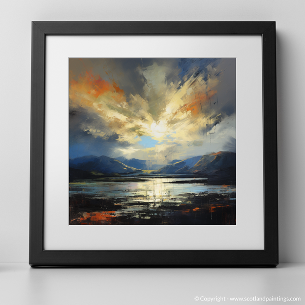 Framed version of Loch Lomond