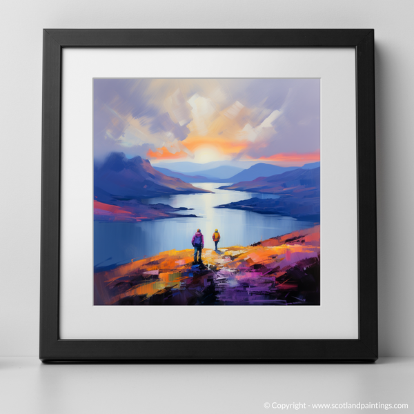 Framed version of Loch Lomond