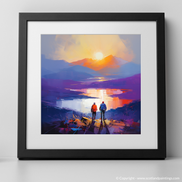 Framed version of Loch Lomond