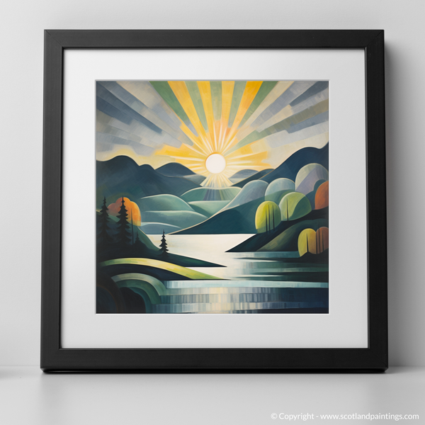 Framed version of Loch Lomond