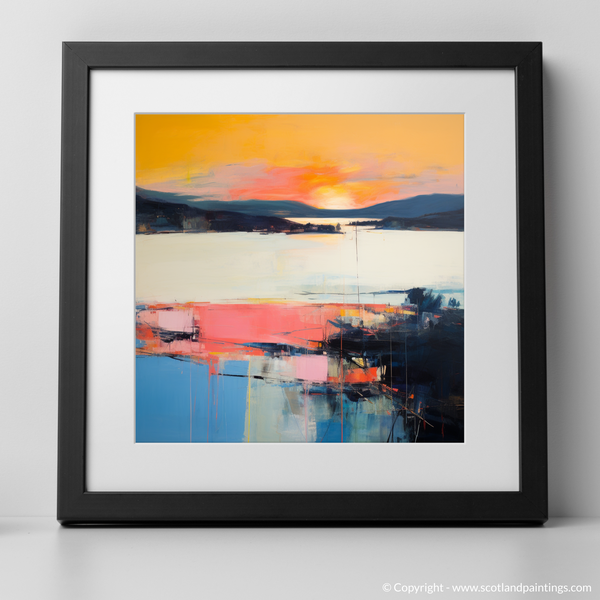 Framed version of Loch Lomond