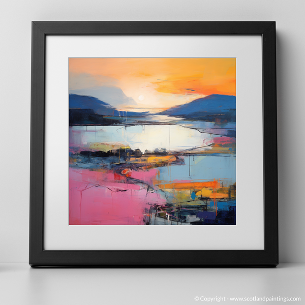 Framed version of Loch Lomond