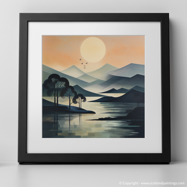 Framed version of Loch Lomond