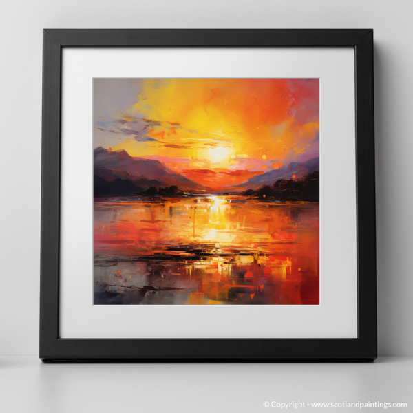 Framed version of Loch Lomond