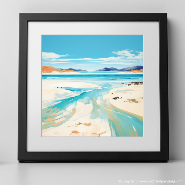 Framed version of Luskentyre Beach