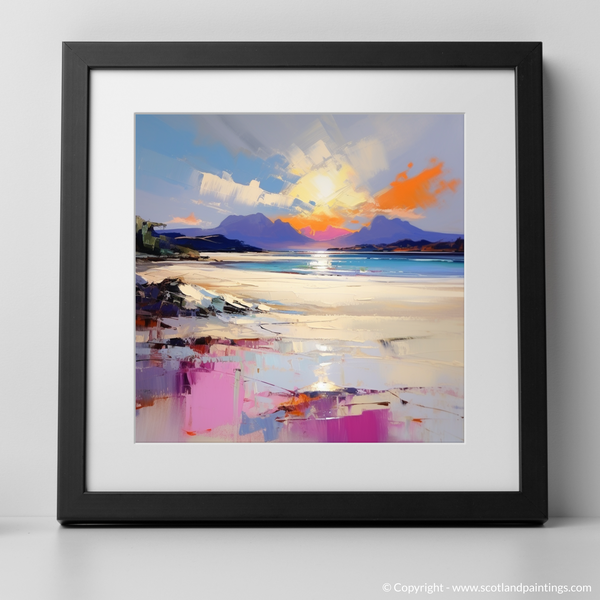 Framed version of Camusdarach Beach