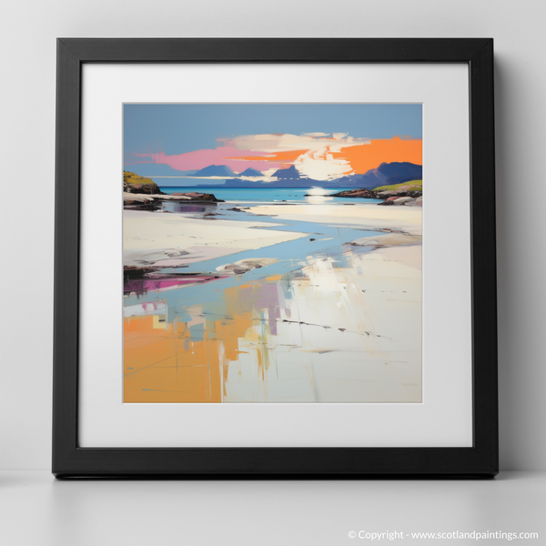 Framed version of Camusdarach Beach