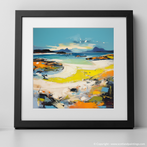 Framed version of Camusdarach Beach