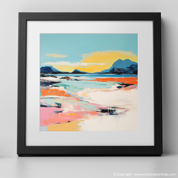 Framed version of Camusdarach Beach