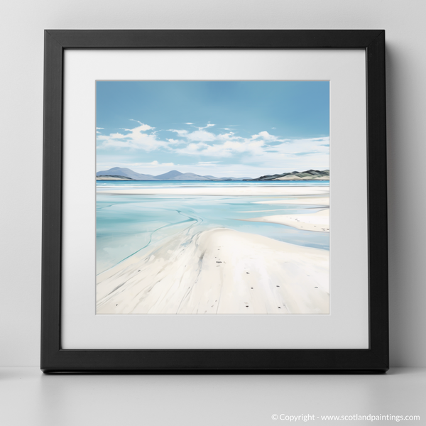 Framed version of Luskentyre Beach