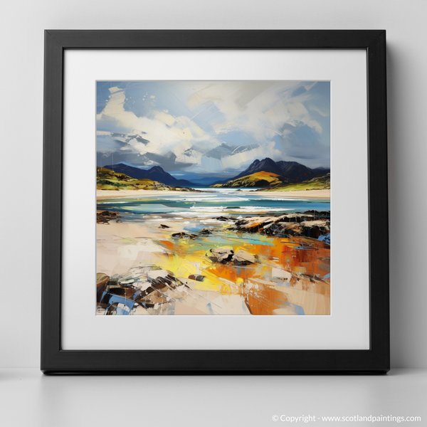 Framed version of Camusdarach Beach