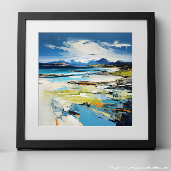 Framed version of Camusdarach Beach