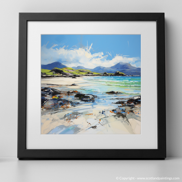 Framed version of Camusdarach Beach