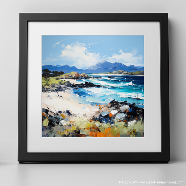 Framed version of Camusdarach Beach