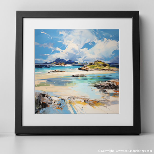 Framed version of Camusdarach Beach