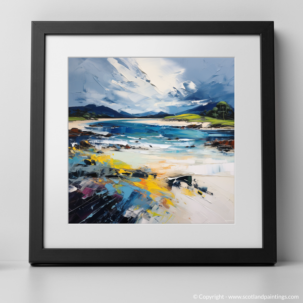 Framed version of Camusdarach Beach