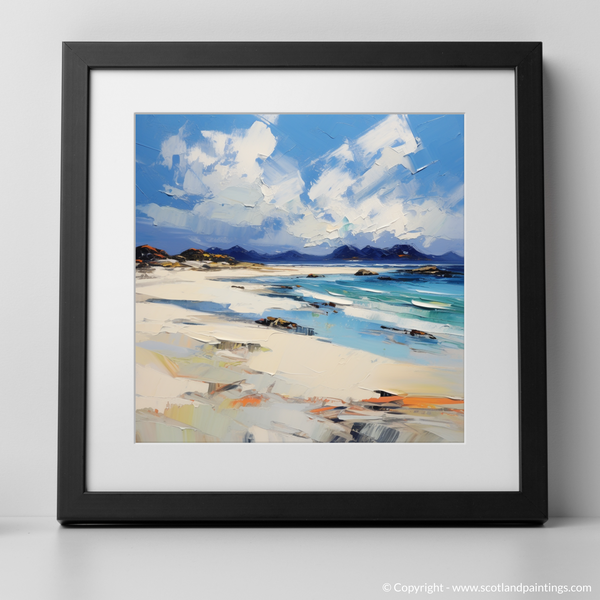 Framed version of Camusdarach Beach