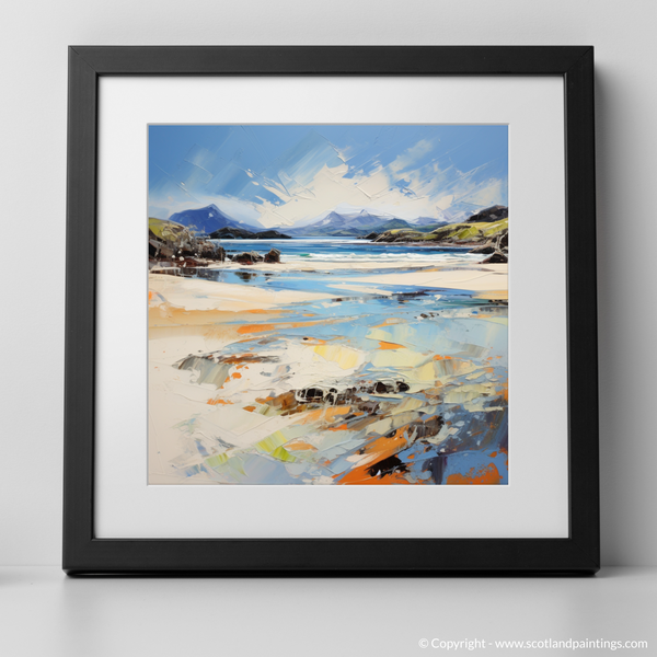 Framed version of Camusdarach Beach