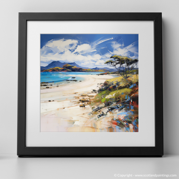 Framed version of Camusdarach Beach