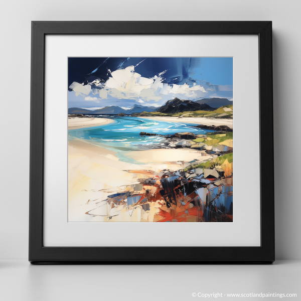 Framed version of Camusdarach Beach