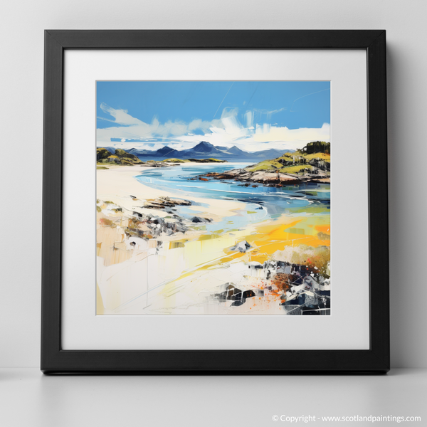 Framed version of Camusdarach Beach