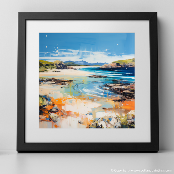 Framed version of Camusdarach Beach