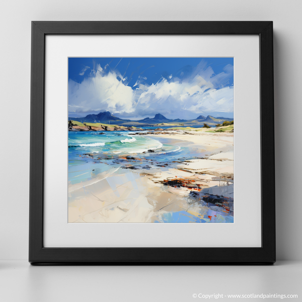 Framed version of Camusdarach Beach