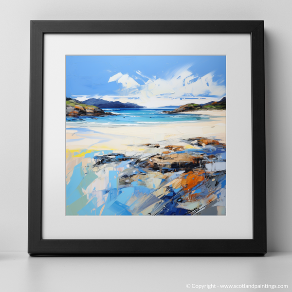 Framed version of Camusdarach Beach