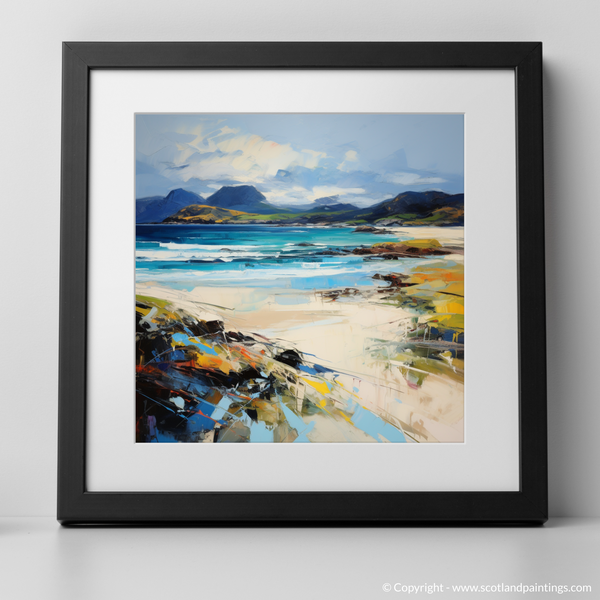 Framed version of Camusdarach Beach