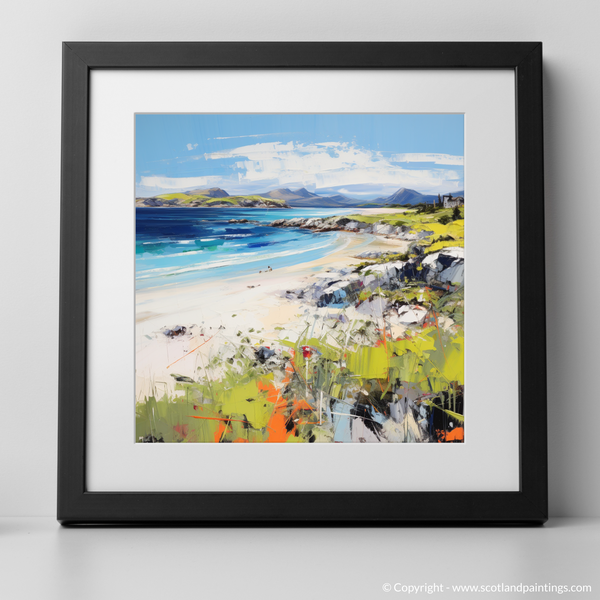 Framed version of Camusdarach Beach