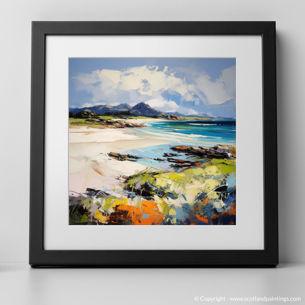 Framed version of Camusdarach Beach