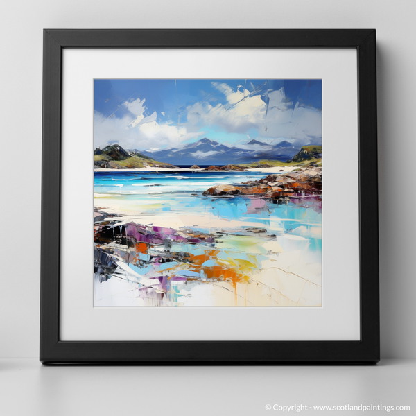 Framed version of Camusdarach Beach