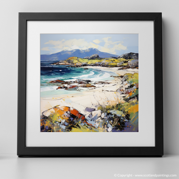 Framed version of Camusdarach Beach