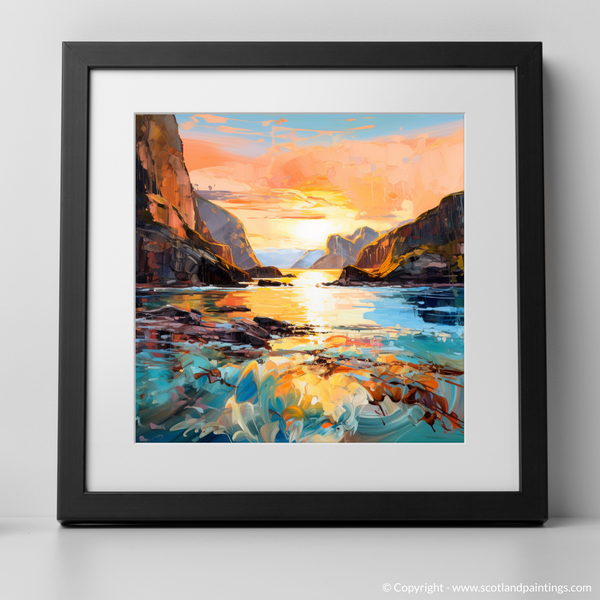 Framed version of Calgary Bay