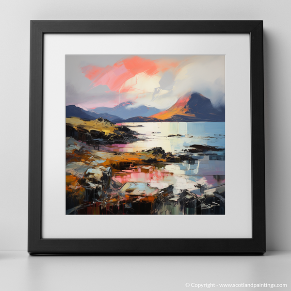 Framed version of Isle of Rum