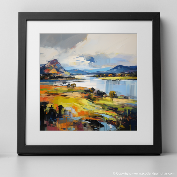 Framed version of Loch Leven