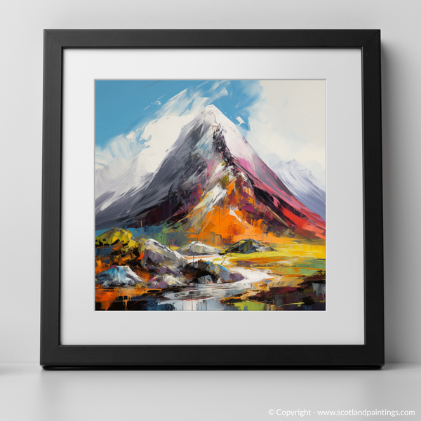 Framed version of Stob Coire Raineach