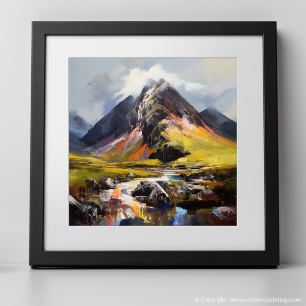 Framed version of Stob Coire Raineach