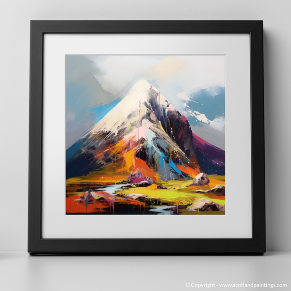 Framed version of Stob Coire Raineach