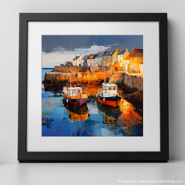 Framed version of Pittenweem Harbour