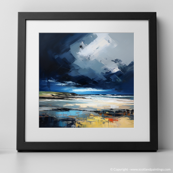 Framed version of St Cyrus Beach