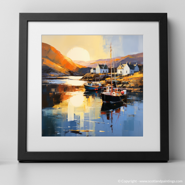 Framed version of Lochranza Harbour