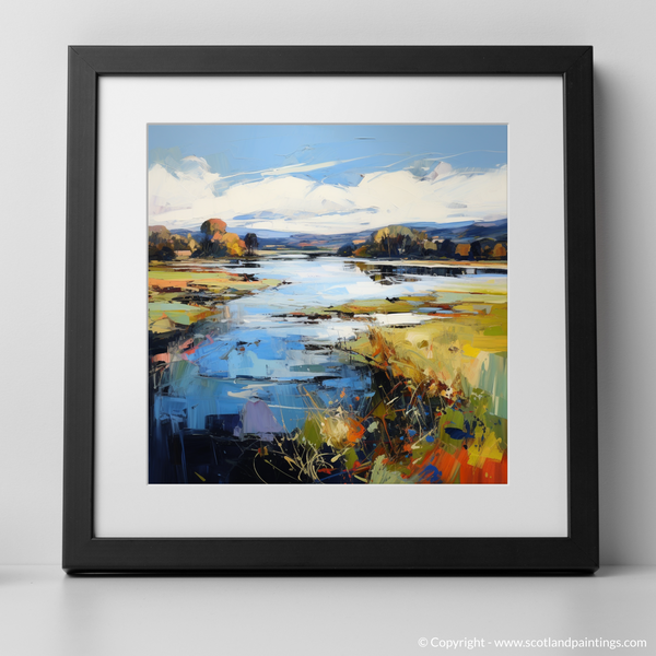 Framed version of River Nith